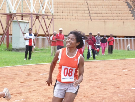 129 Pelajar Ramaikan Kejuaraan Atletik Kota Jayapura