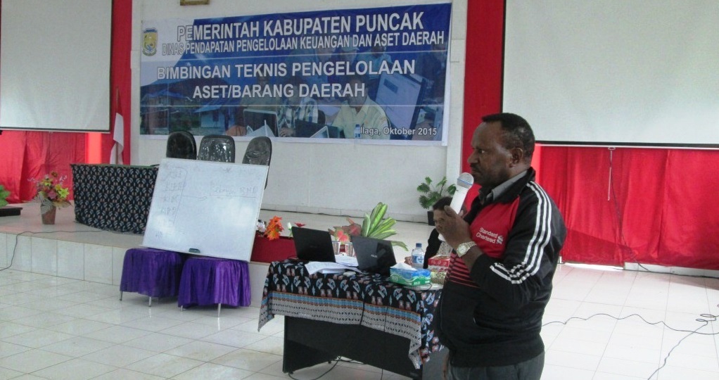 PUNCAK SELENGGARAKAN BIMTEK PENGELOLAAN ASET/BARANG DAERAH