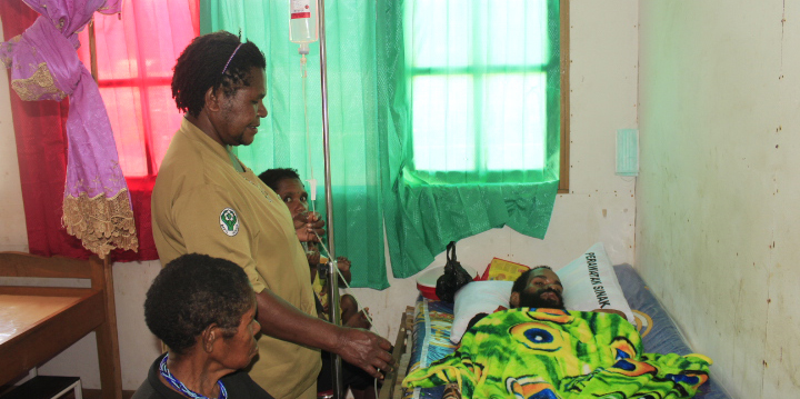 Puskemas sinak Milik Ruang Rawat Inap