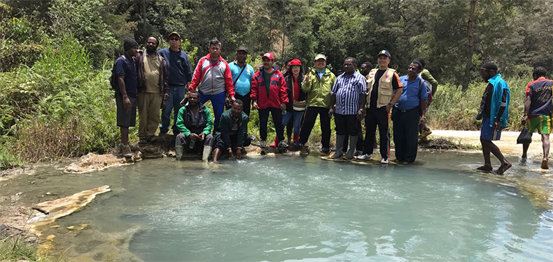Kabupaten Puncak miliki sumber air panas yang unik