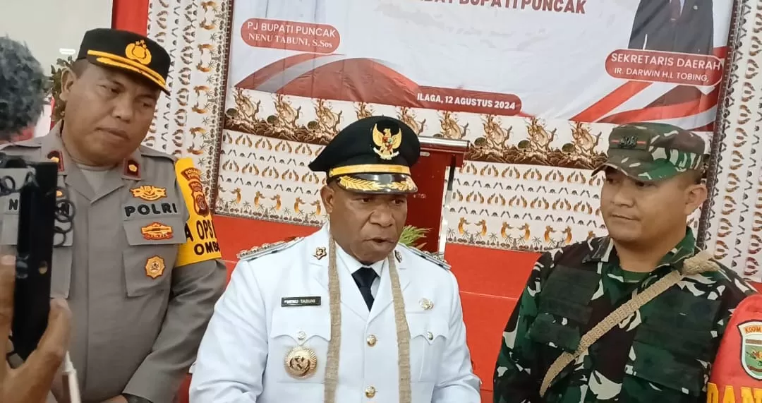 Pj. Bupati Puncak Tegaskan KPU dan Bawaslu Jalankan Sisa Tahapan Pilkada di Puncak