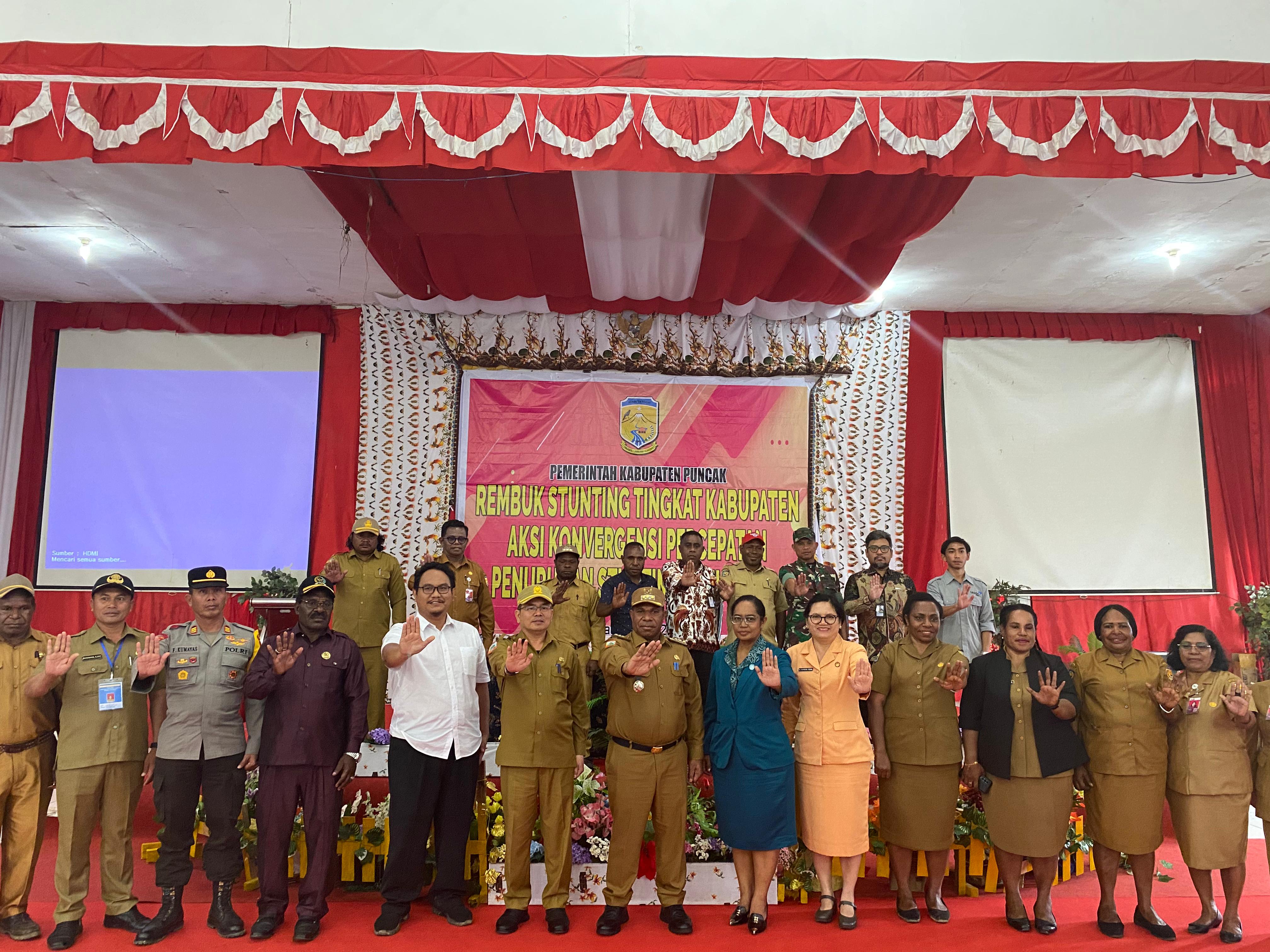 Perlu Tanggungjawab Bersama Menekan Angka Stunting di Kabupaten Puncak