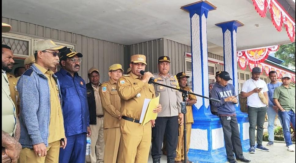 Ratusan Pencaker di Puncak, Tuntut Kuota CPNS 2024, 100 Persen OAP