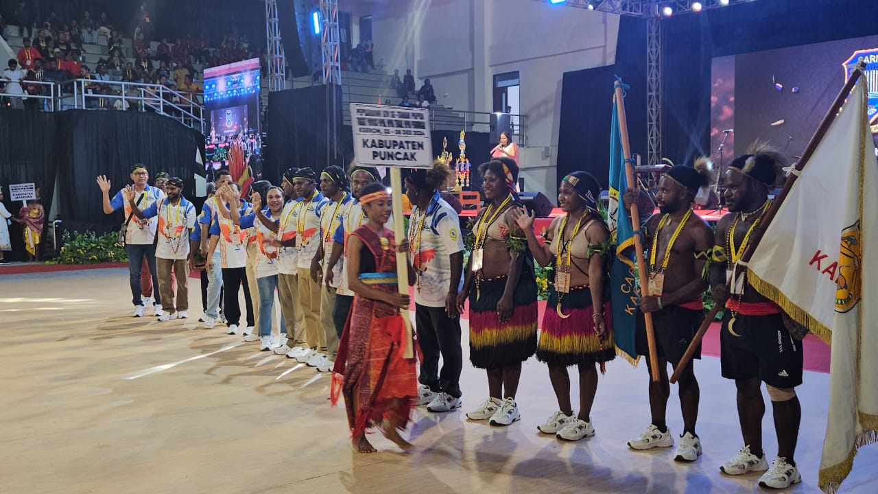 Kabupaten Puncak Optimis Juara Umum di Pesparawi ke-14 di Keerom