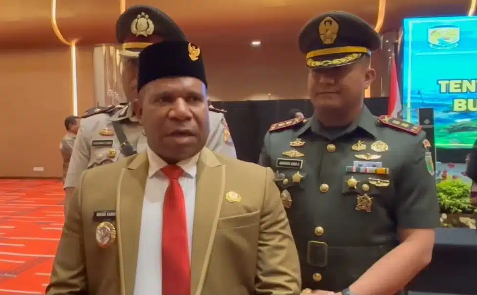 Penjabat Bupati Nenu Tabuni Ajak Semua Pihak Dukung Kepemimpinan Bupati dan Wabup Puncak Terpilih