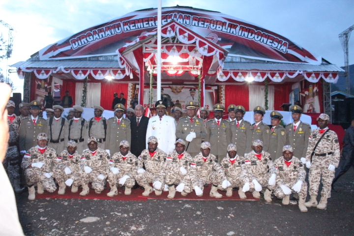 GALERA FOTO HUT 17 AGUSTUS 2017 DI LAPANGAN TRIKORA ILAGA KABUPATEN PUNCAK,