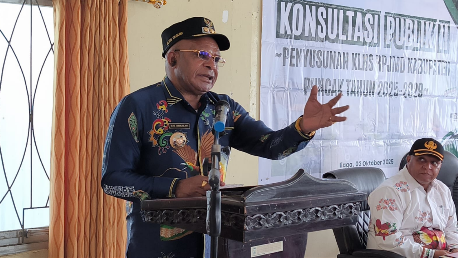 Bappeda Puncak Gelar Konsultasi Publik II Penyusunan Kajian KLHS RPJMD Tahun 2025-2029