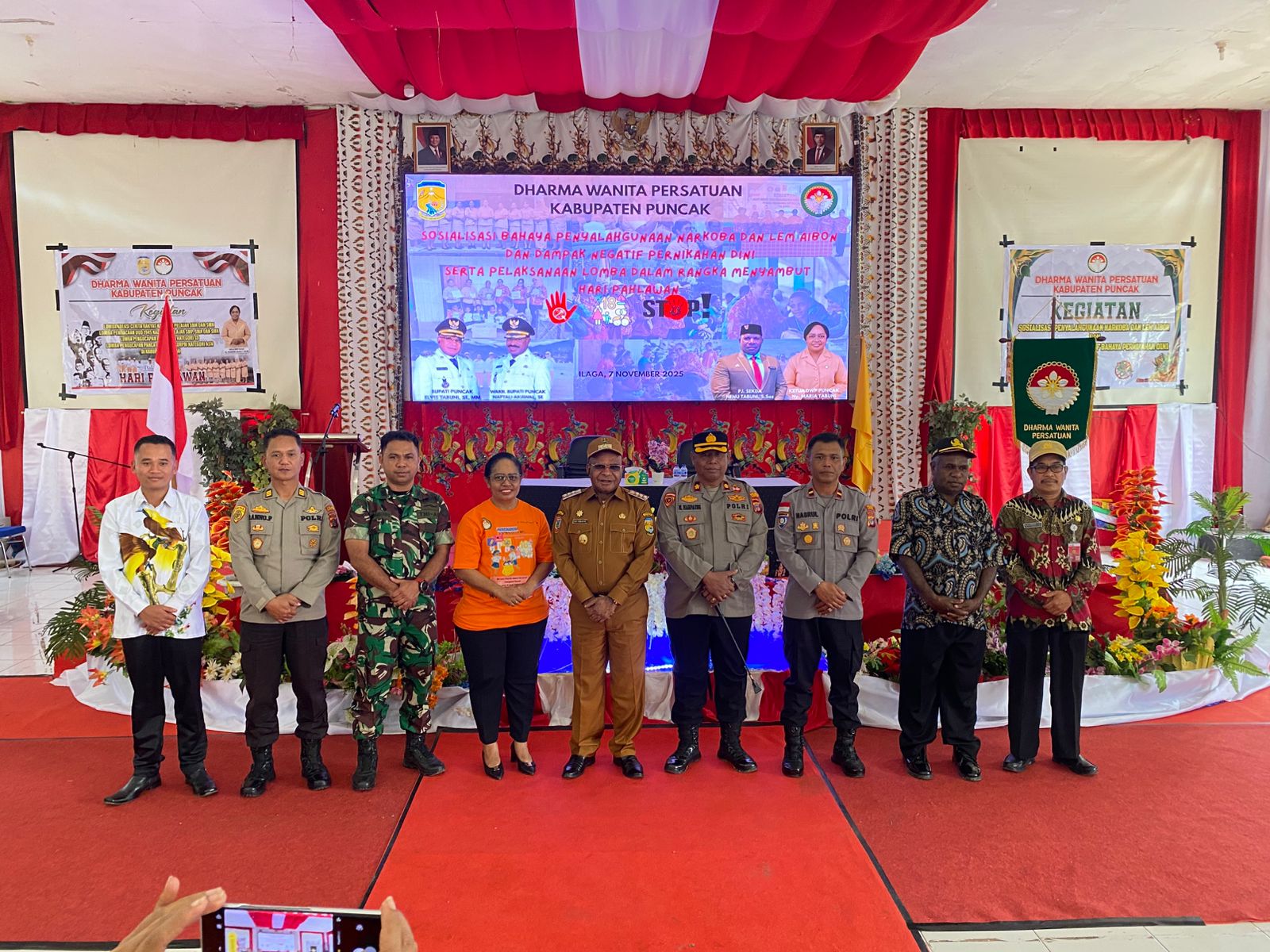 Bupati Elvis Tabuni: “Generasi Muda Adalah Calon Pemimpin Puncak, Mari Hindari Narkoba dan Pernikahan Dini”