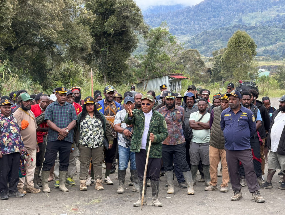 Percepat Pembangunan, Bupati Puncak Tinjau Lokasi Kawasan Perkantoran Terpadu di Distrik Gome