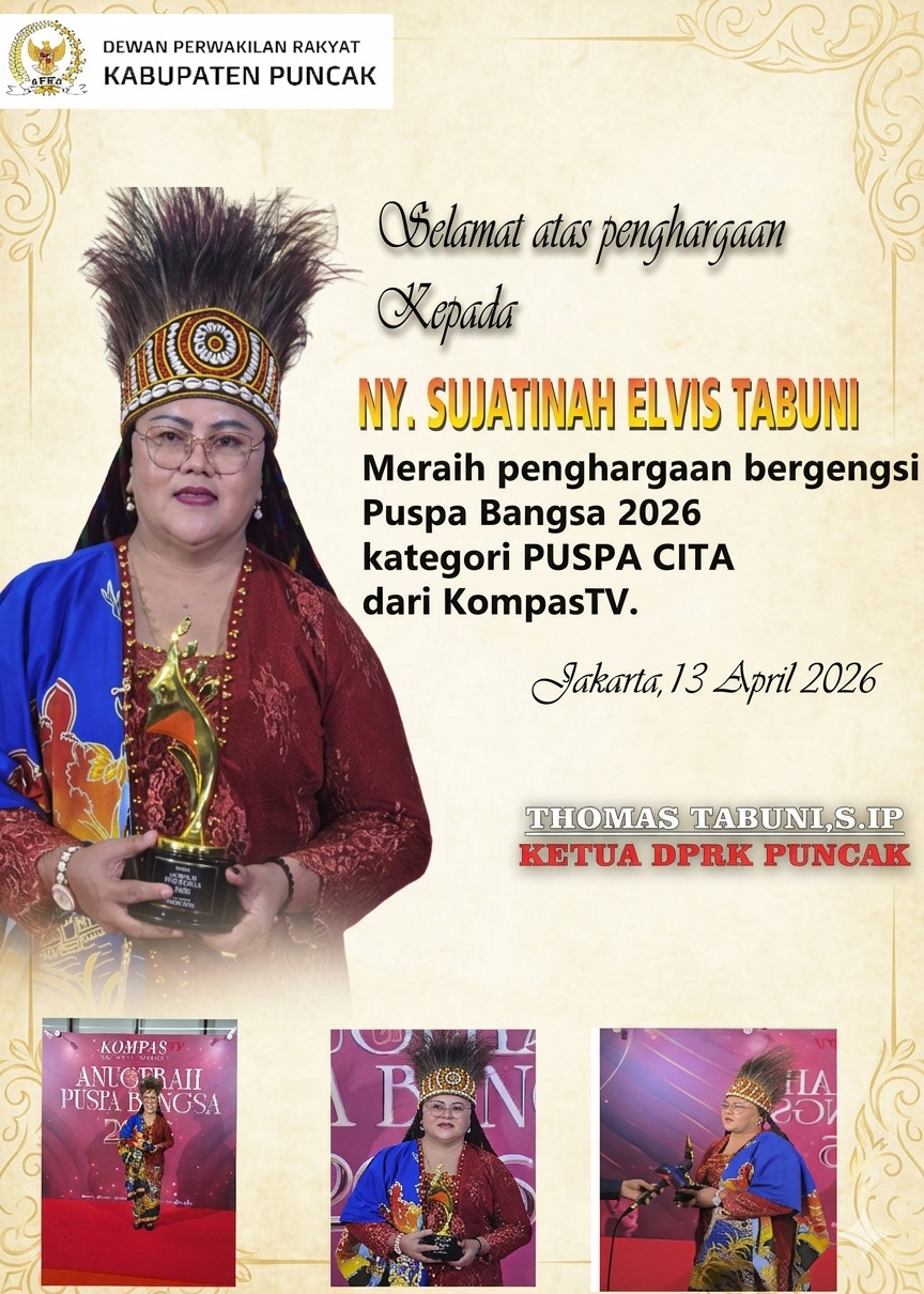 Selamat Atas Penghargaanya