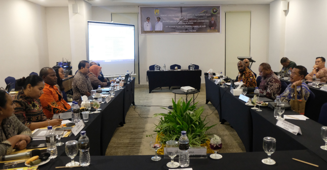 Babak Baru PT Aviasi Puncak Papua: Perombakan Direksi dan Target PAD Rp2,5 Juta Per Flight