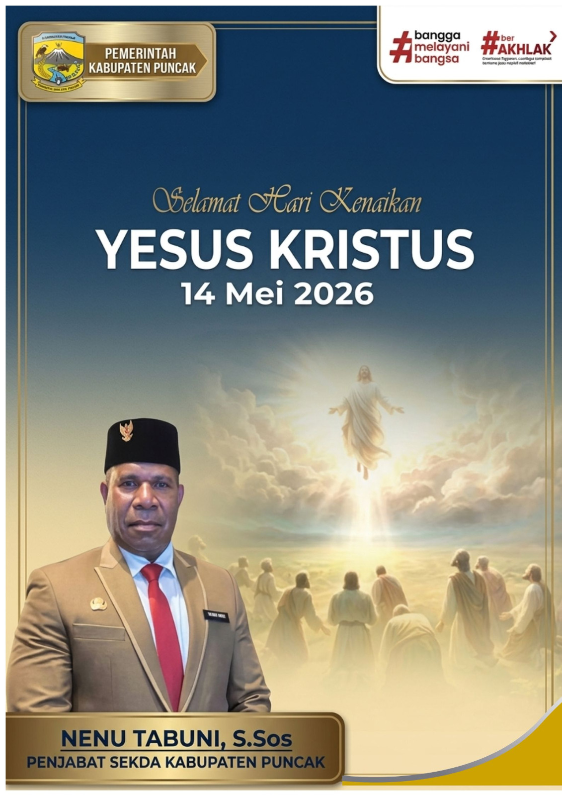 SELAMAT MEMPERINGATI KENAIKAN YESUS KRISTUS 2026