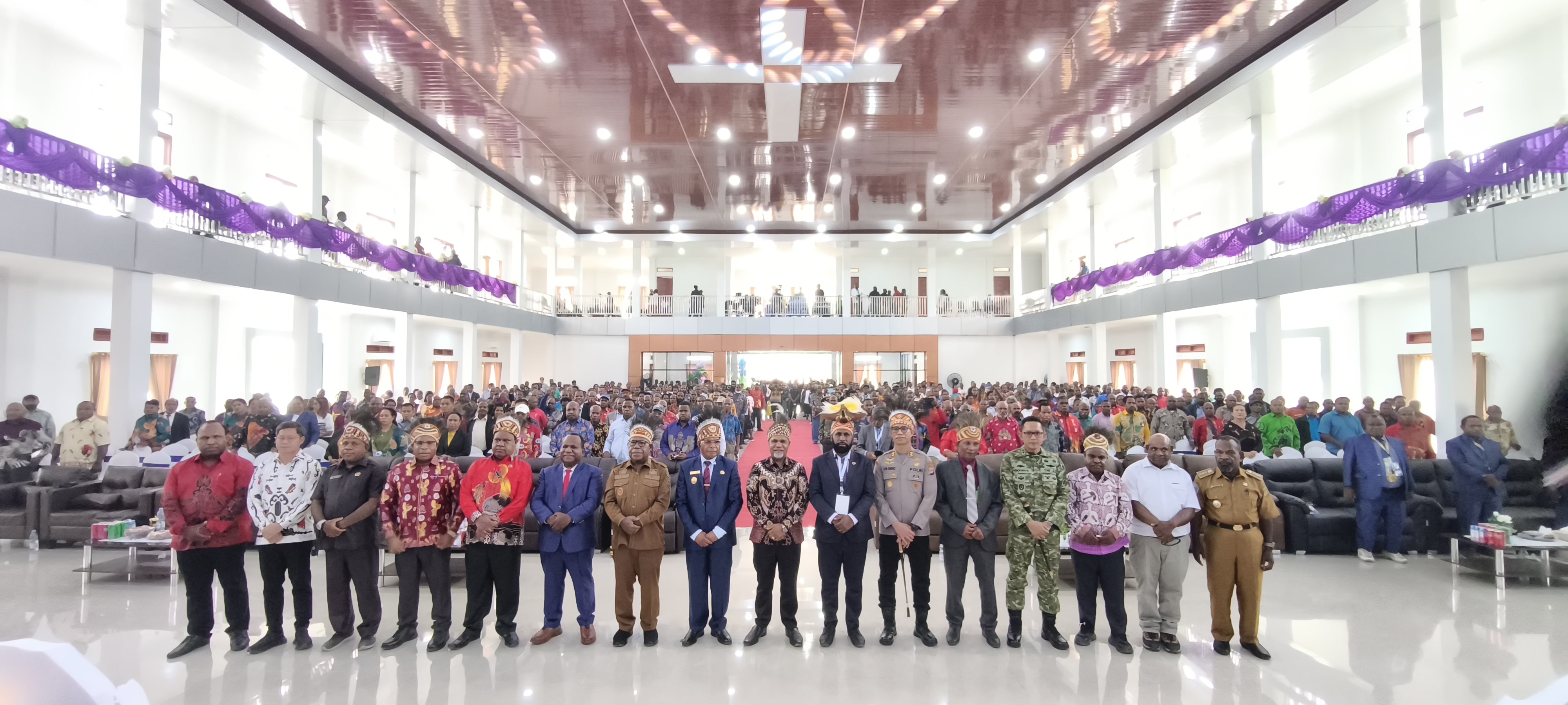 Wagub Papua Tengah dan Bupati Puncak Buka konferensi Sinode ke-IV GKII Wilayah II
