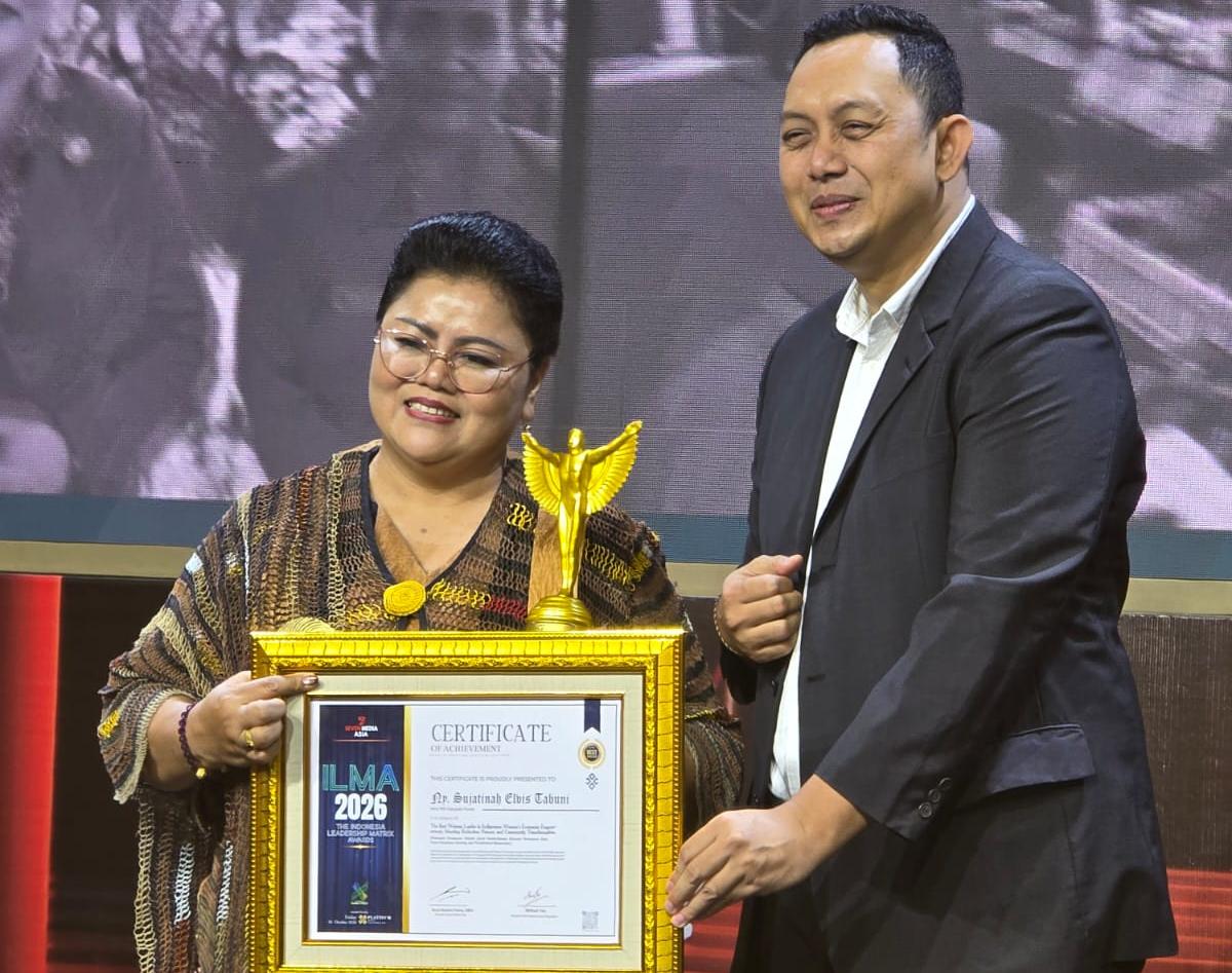 Ketua TP PKK Kabupaten Puncak Raih Penghargaan Nasional TILMA 2026 atas Pemberdayaan Perempuan Adat dan Penurunan Stunting