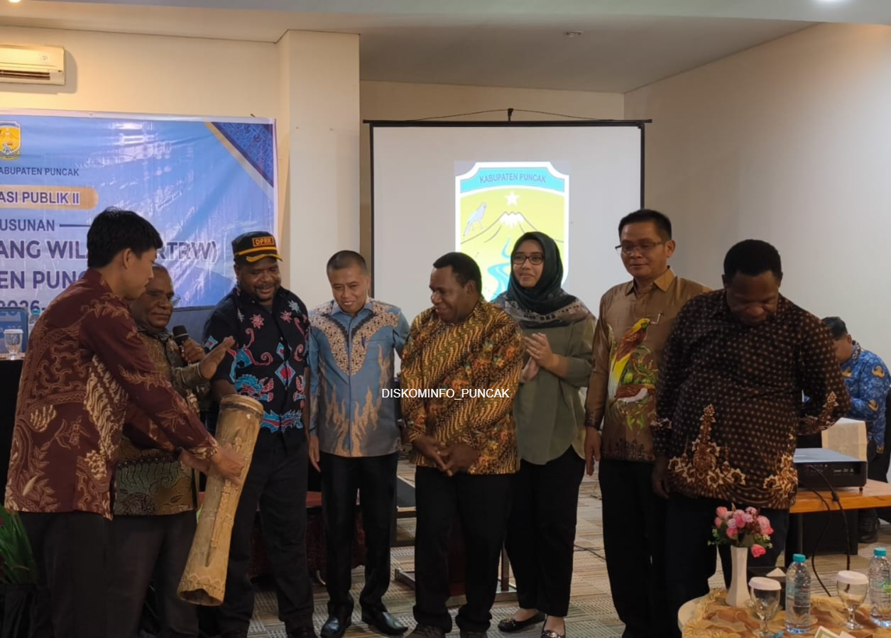Bappeda Puncak gelar Konsultasi Publik II Revisi RTRW dan KLHS 2026–2046